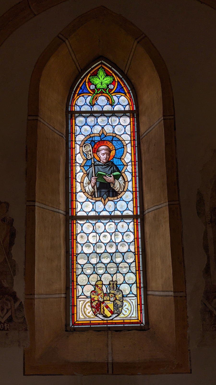 Maria Wörth minor church glass painting