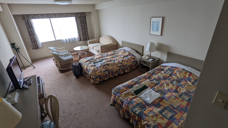 hotel room at Beppuwan